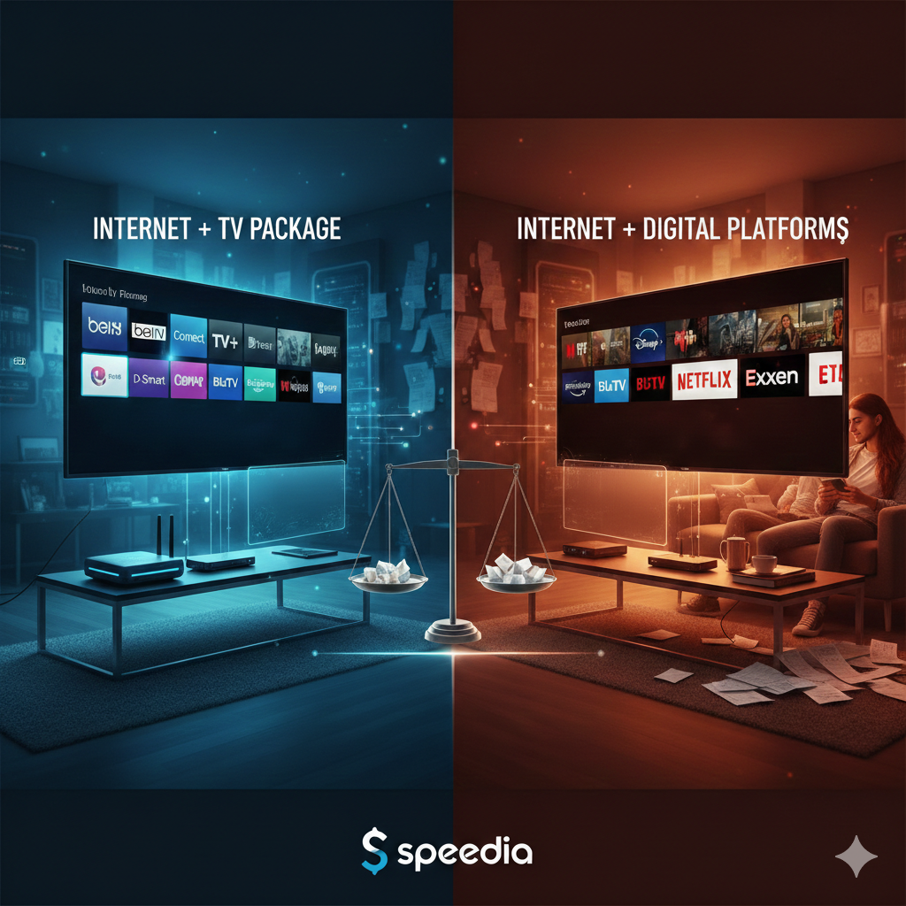 İnternet + TV Paketi mi, Sadece İnternet + Dijital Platform mu? (Maliyet Karşılaştırması)