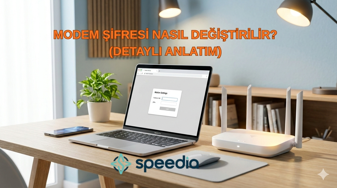 Modem Şifresi Nasıl Değiştirilir? (2026 Güncel Anlatım – Tüm Modeller)