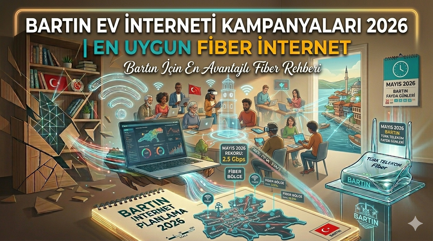 Bartın Ev İnterneti Kampanyaları 2026 | En Uygun Fiber İnternet