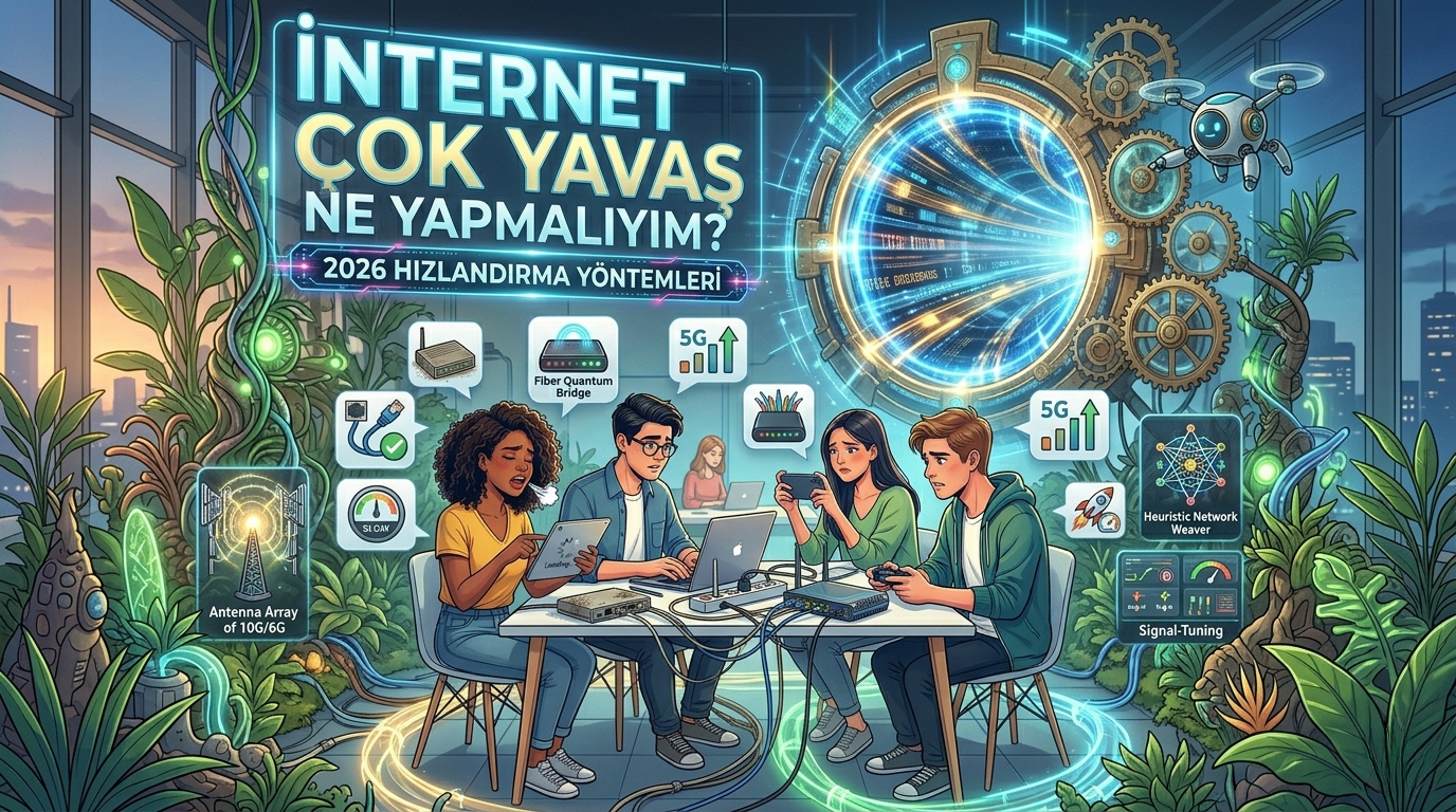 İnternet Çok Yavaş Ne Yapmalıyım? 2026 Hızlandırma Yöntemleri