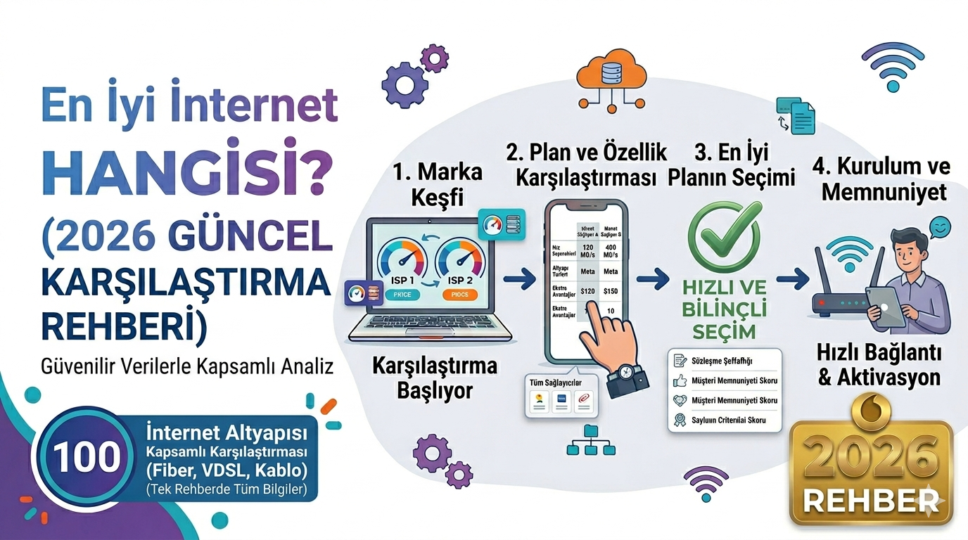 En İyi İnternet Hangisi? 2026 Karşılaştırma - Speedia