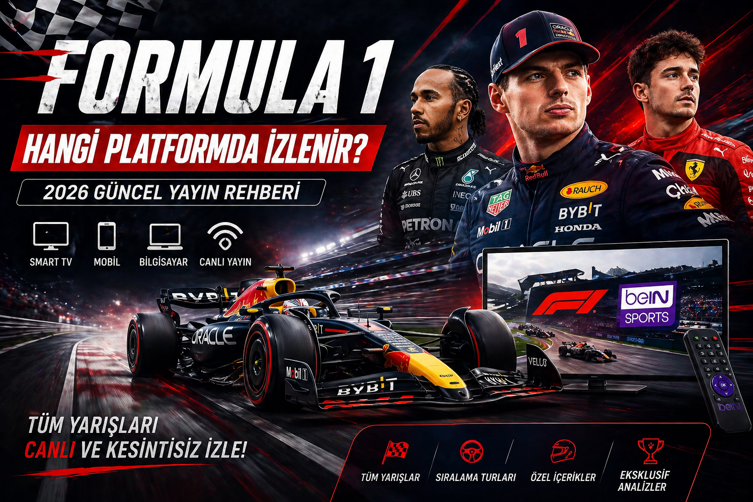 Formula 1 Hangi Platformda İzlenir? 2026 Güncel Yayın Rehberi