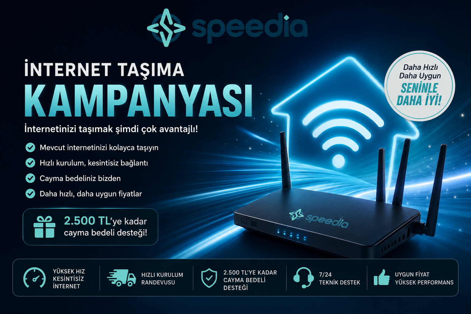 Digiturk İnternet Taşıma Kampanyası 2026 – 629 TL - Speedia